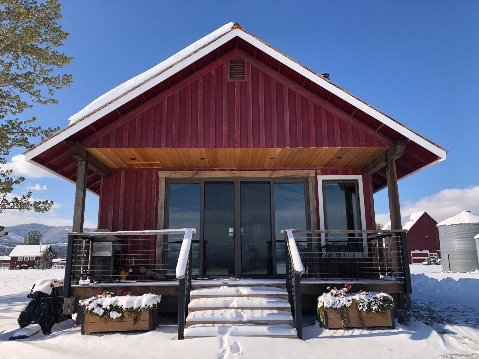 New Cabin With Spectacular Views Of Flathead Lake. Somers Eksteriør bilde