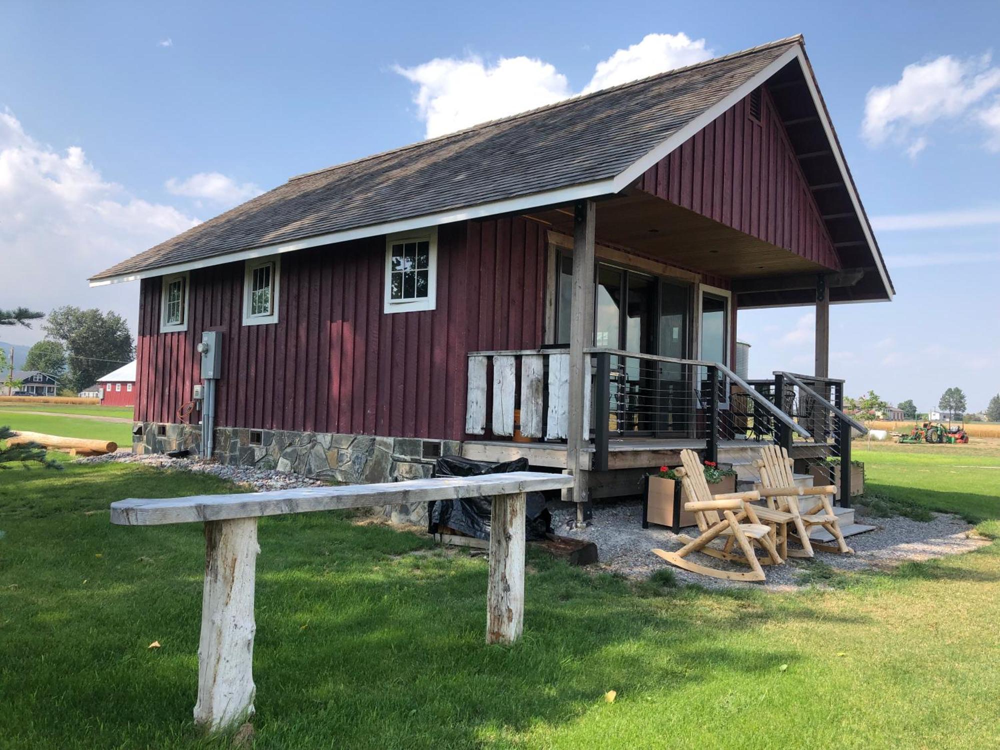 New Cabin With Spectacular Views Of Flathead Lake. Somers Eksteriør bilde